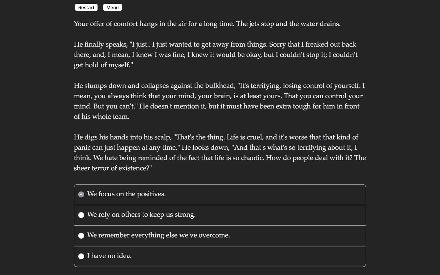 Creatures Such as We screenshot 2