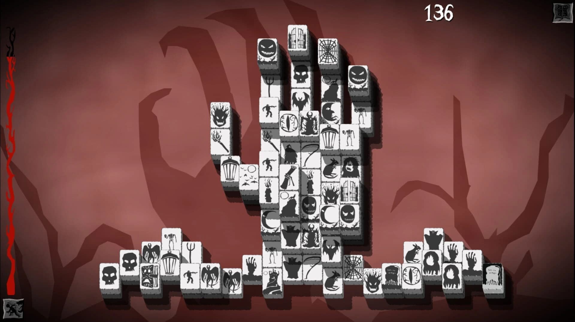 Creepy Mahjong screenshot 3