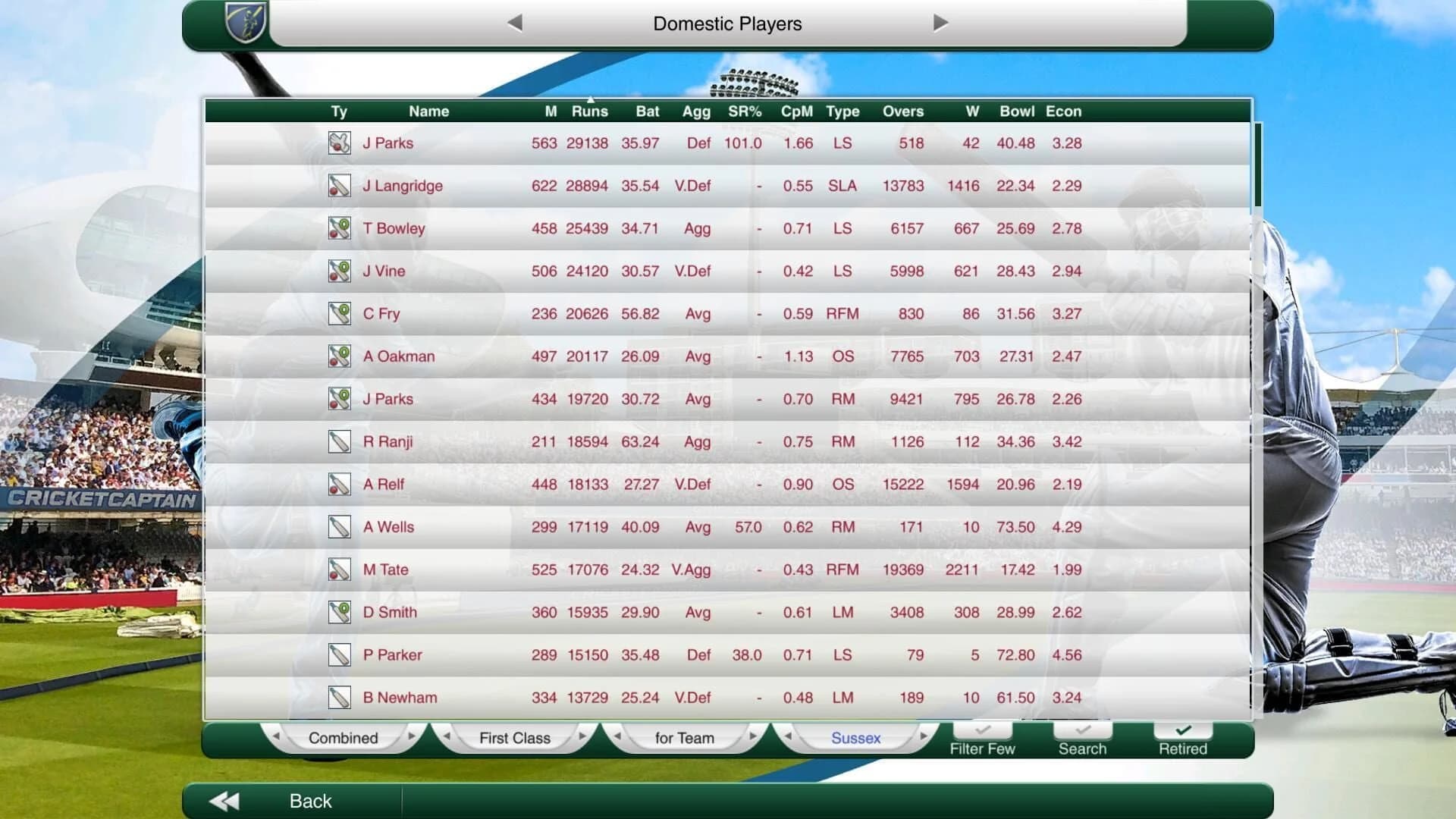 Cricket Captain 2019 screenshot 2