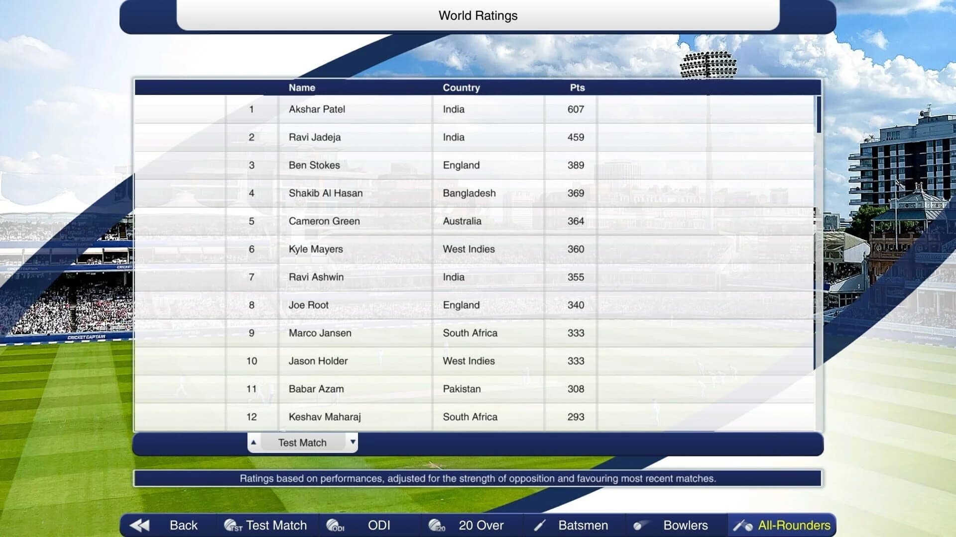 Cricket Captain 2023 screenshot 4
