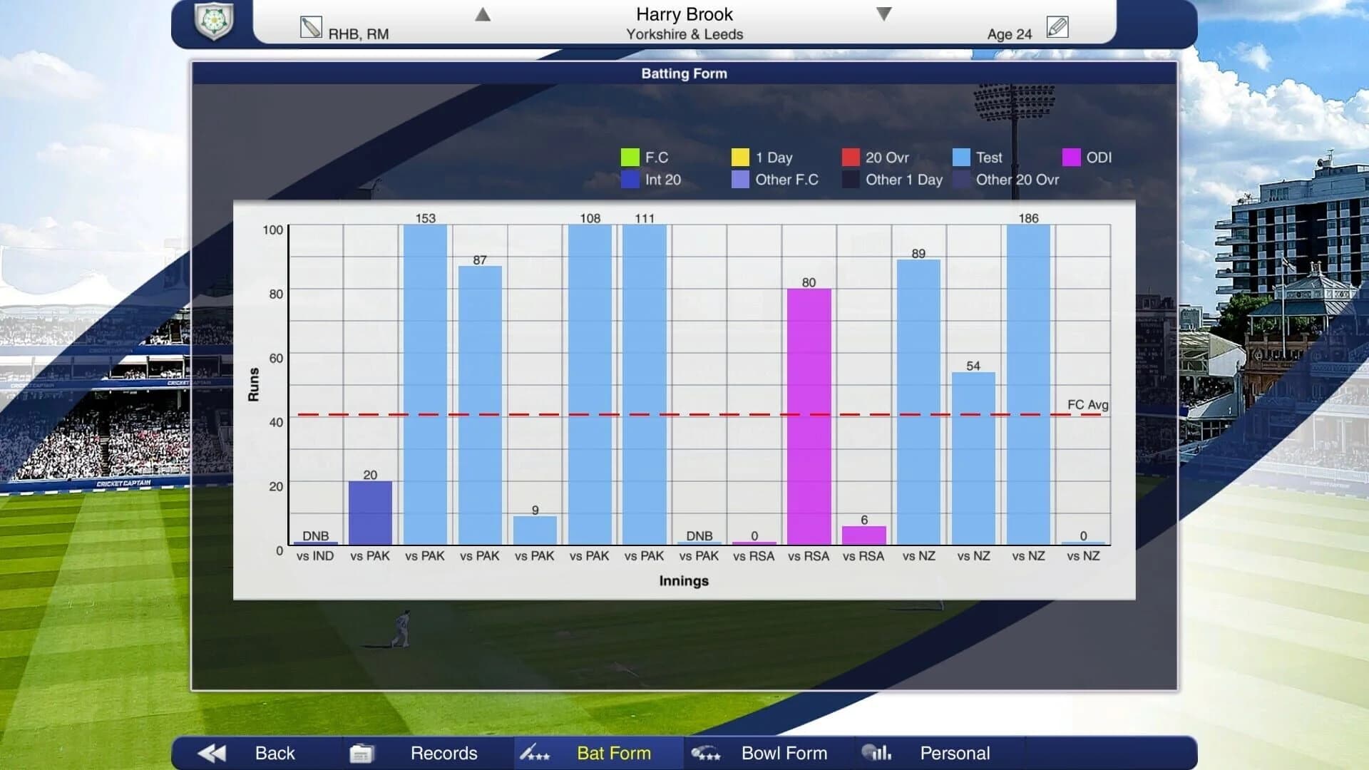 Cricket Captain 2023 screenshot 2