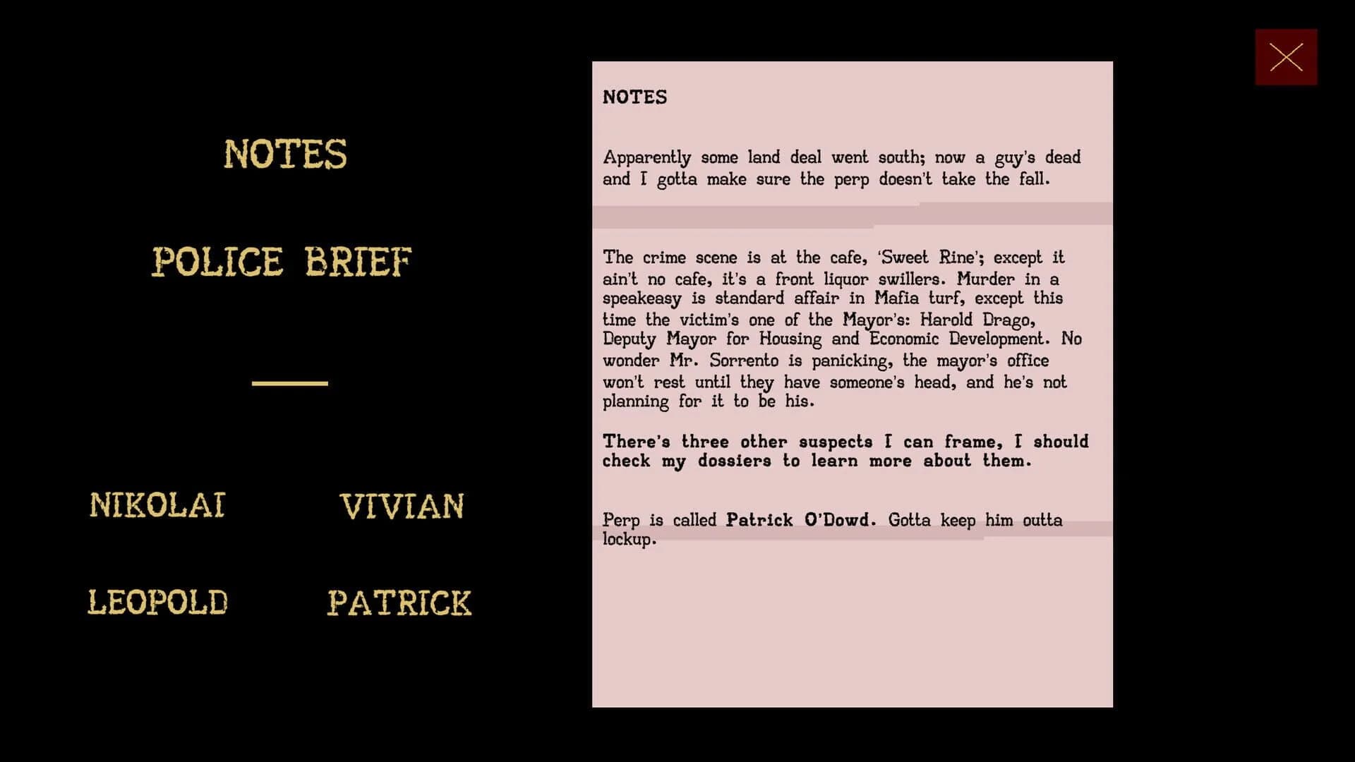 Crime or Punishment screenshot 5