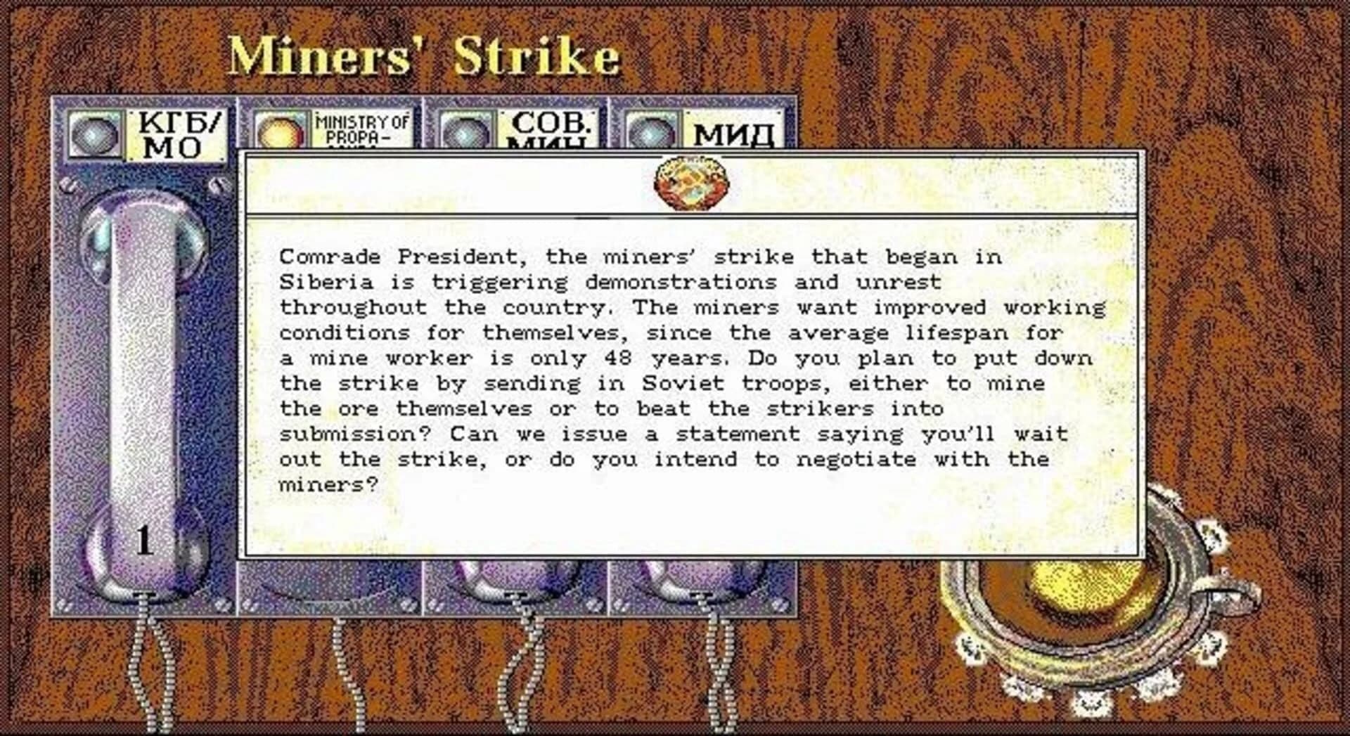Crisis in the Kremlin screenshot 3