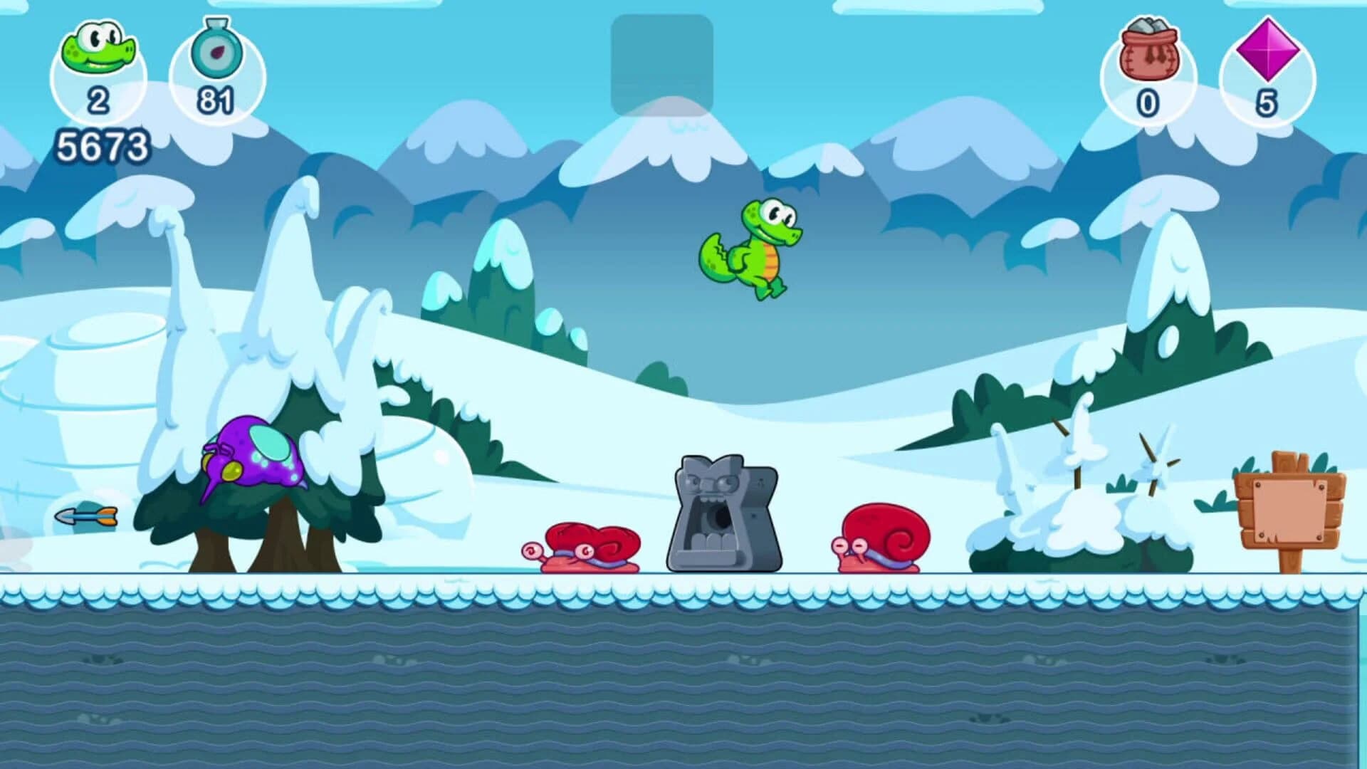 Croc's World 3 screenshot 1