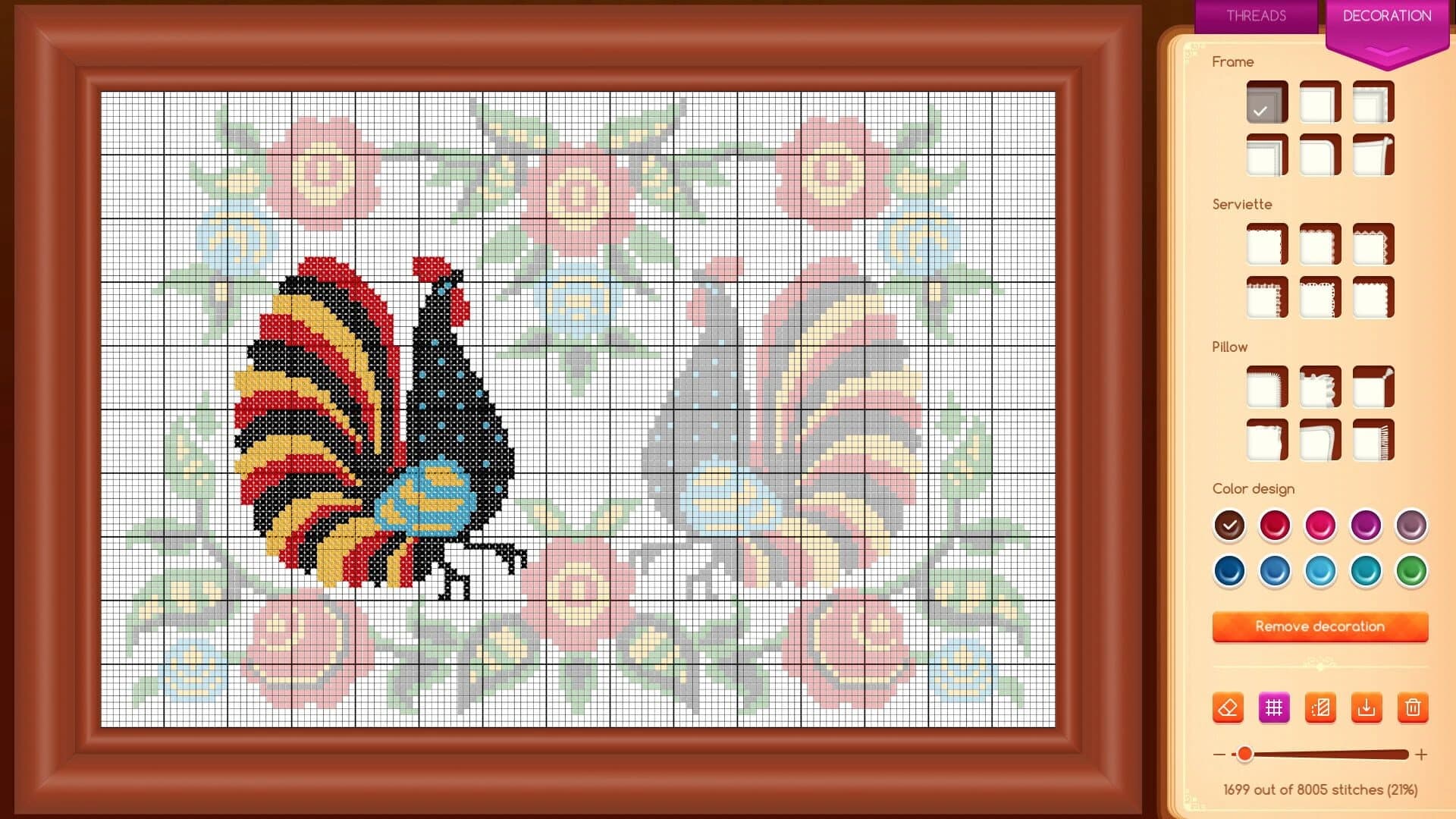 Cross-Stitch Puzzle screenshot 3