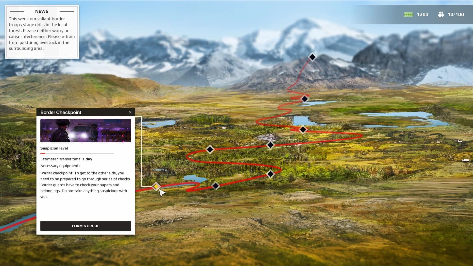 Cross the Red Line screenshot 2
