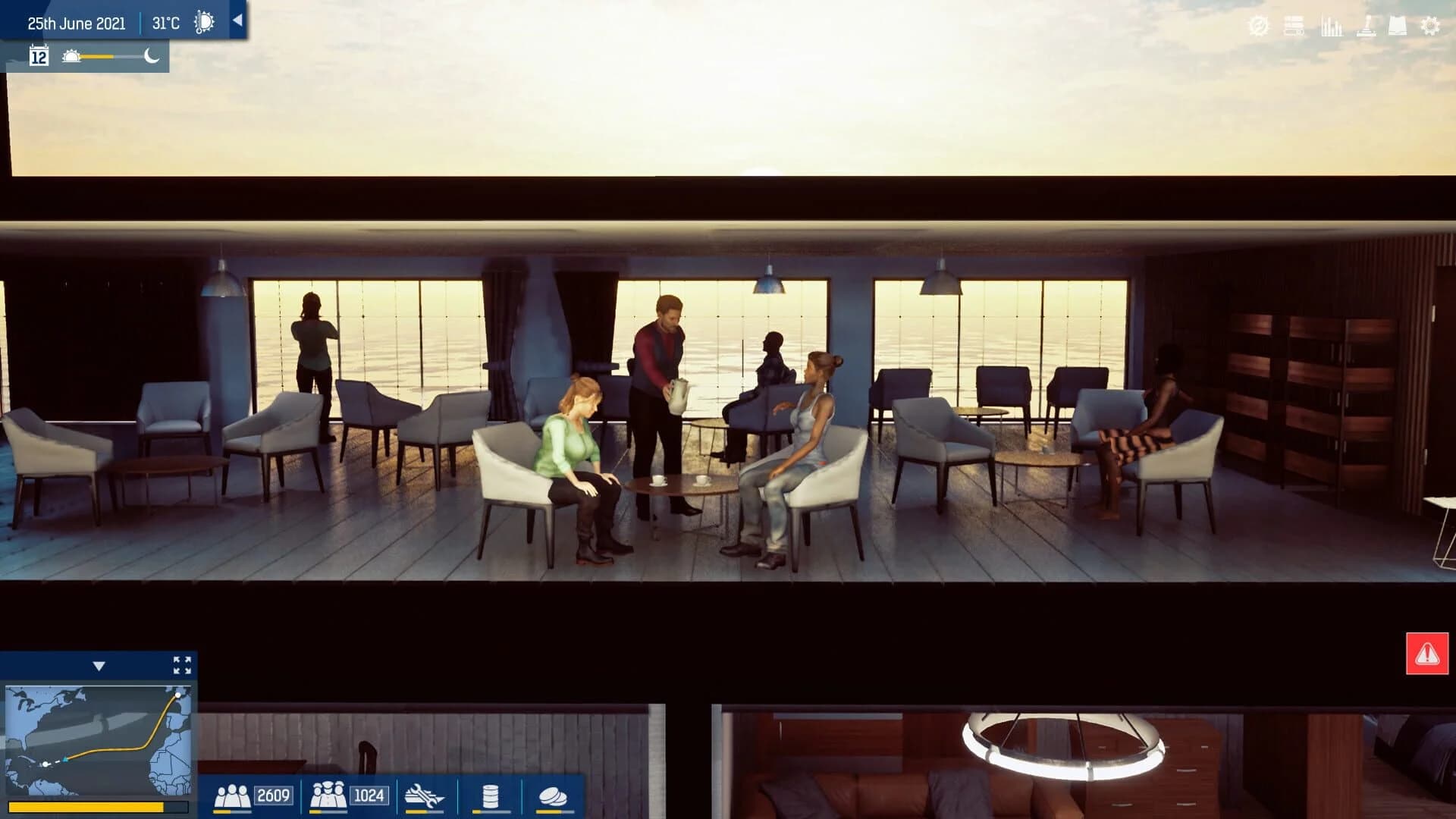 Cruise Ship Manager screenshot 1