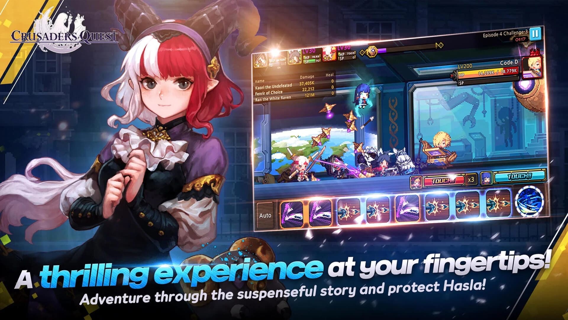 Crusaders Quest screenshot 2