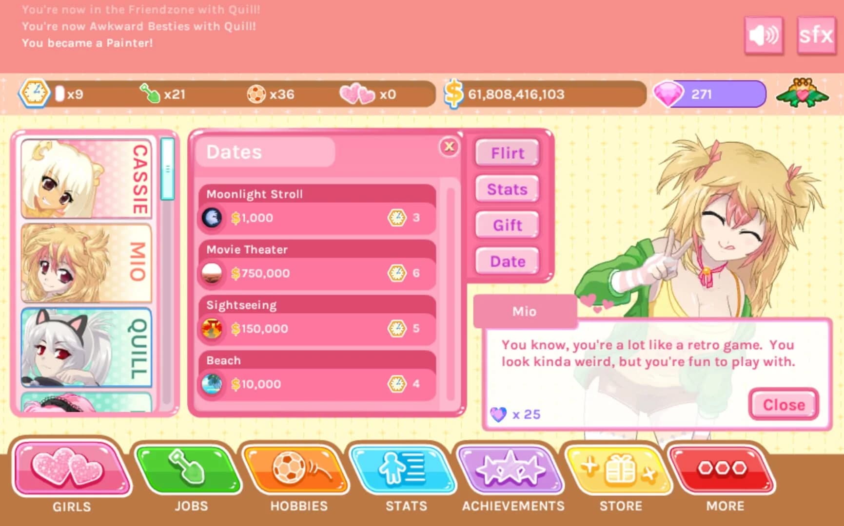 Crush Crush screenshot 2