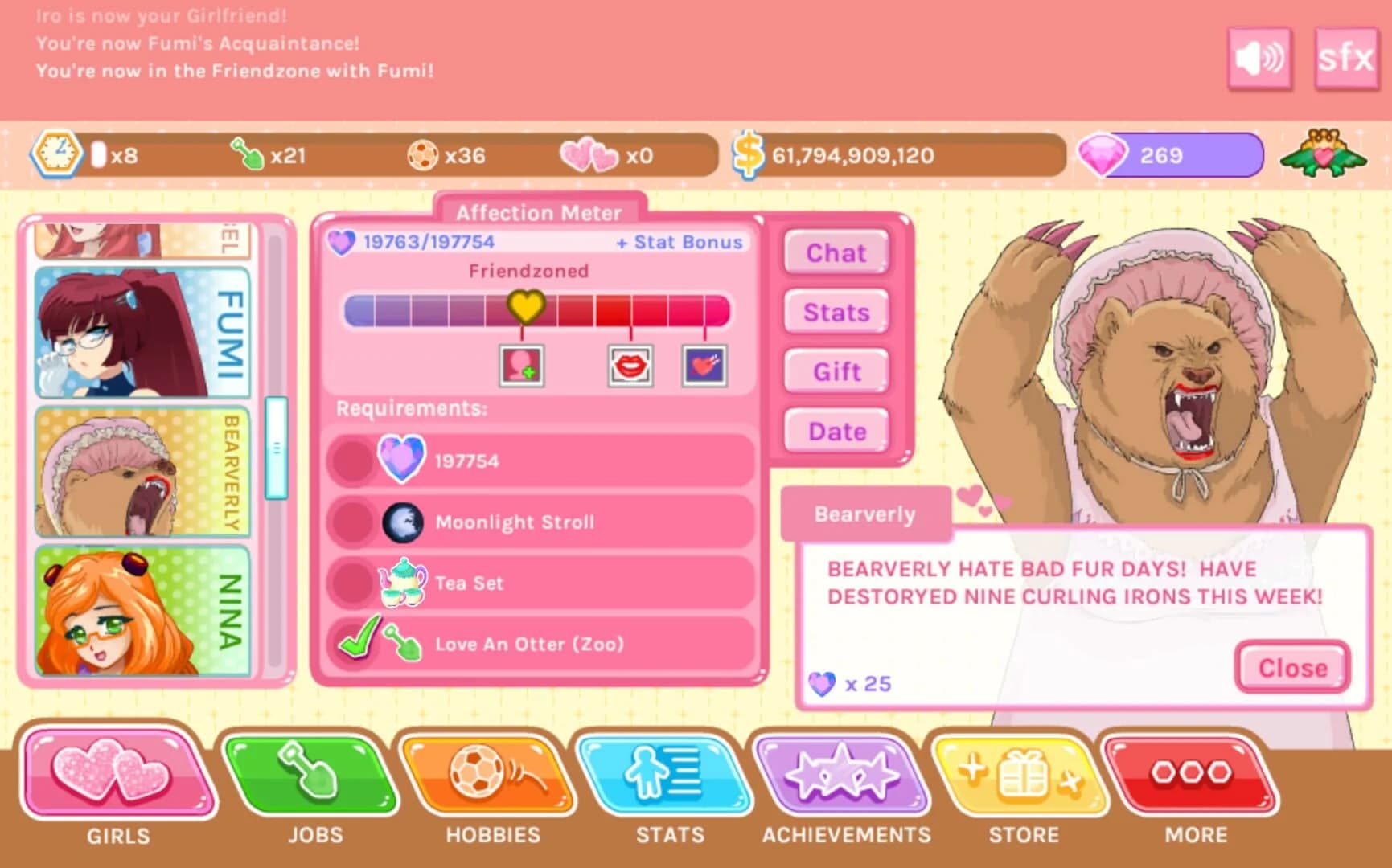 Crush Crush screenshot 3