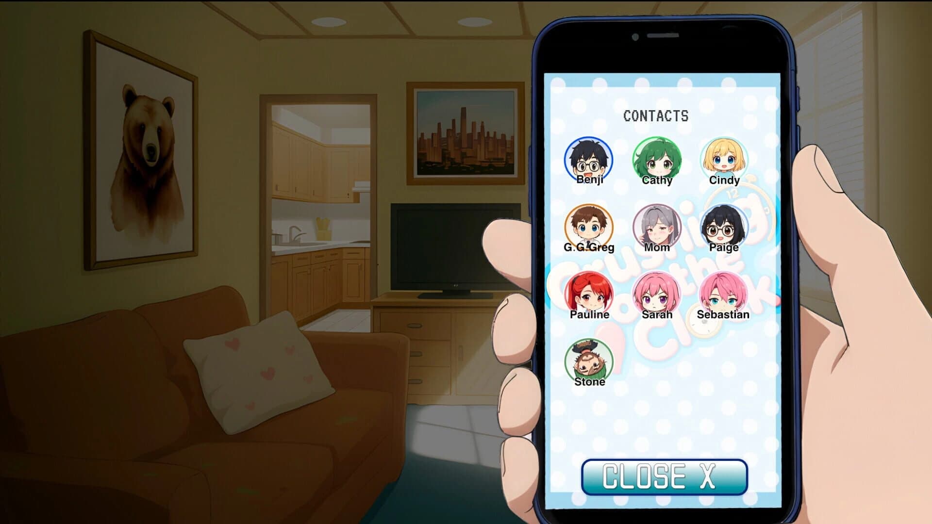 Crushing on the Clock screenshot 1