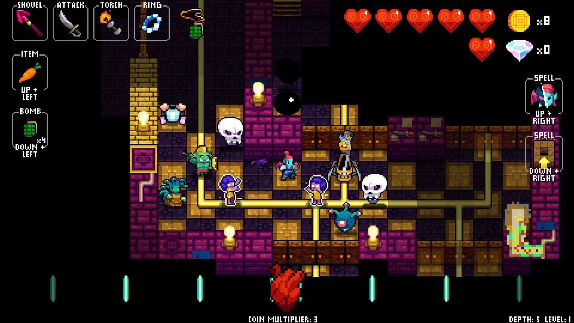 Crypt of the Necrodancer: Amplified screenshot 4
