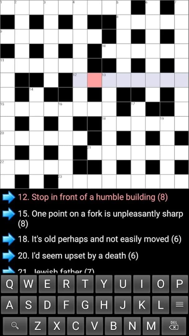 Cryptic Crosswords screenshot 2