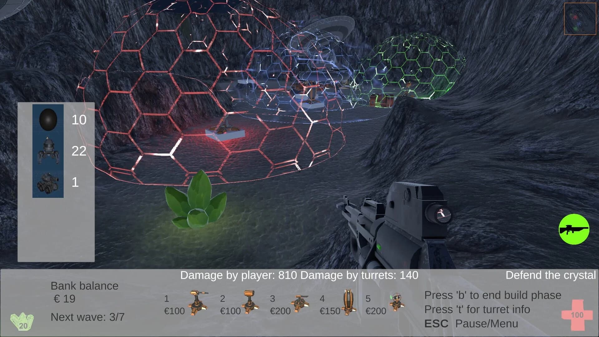 Crystal Defense screenshot 1