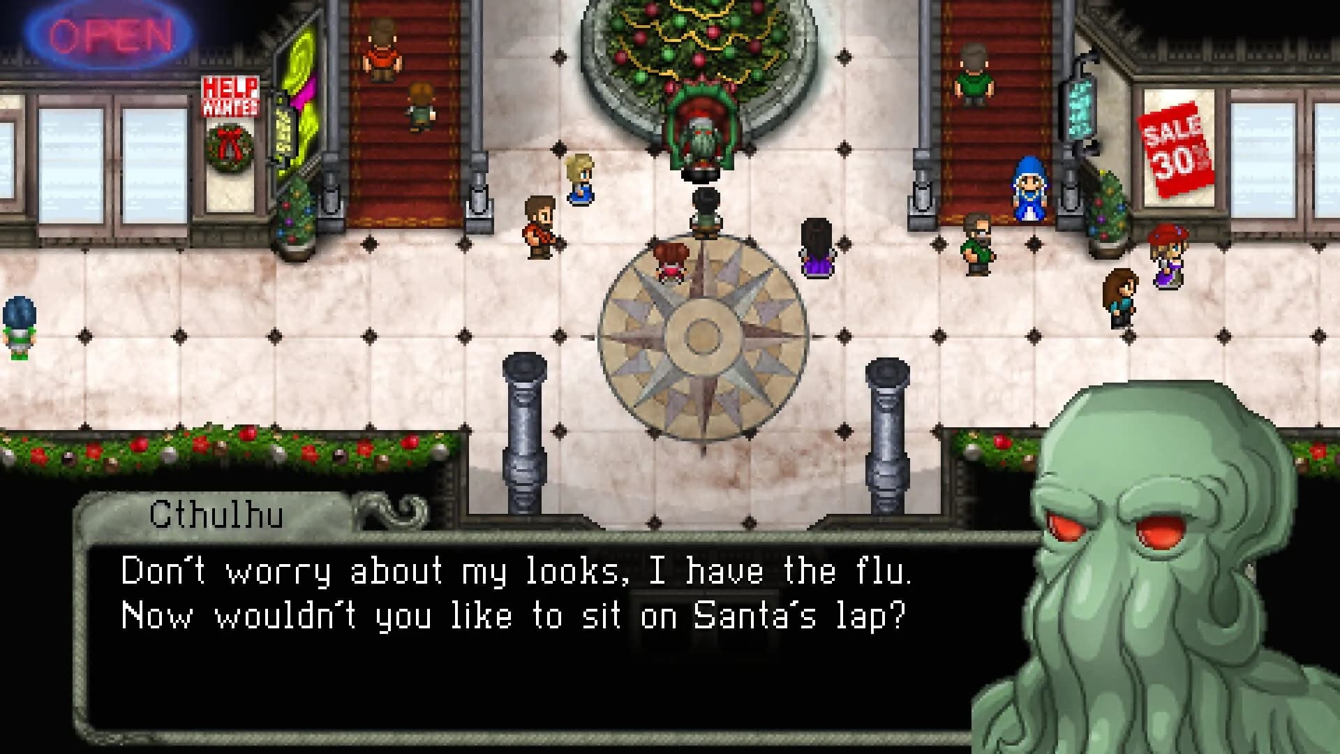 Cthulhu Saves Christmas screenshot 3