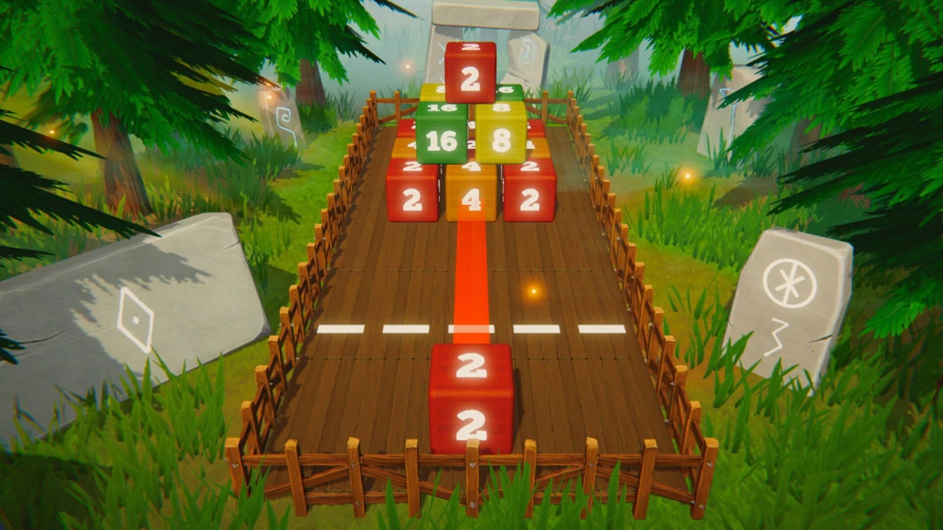 Cube Merge 2048 screenshot 1