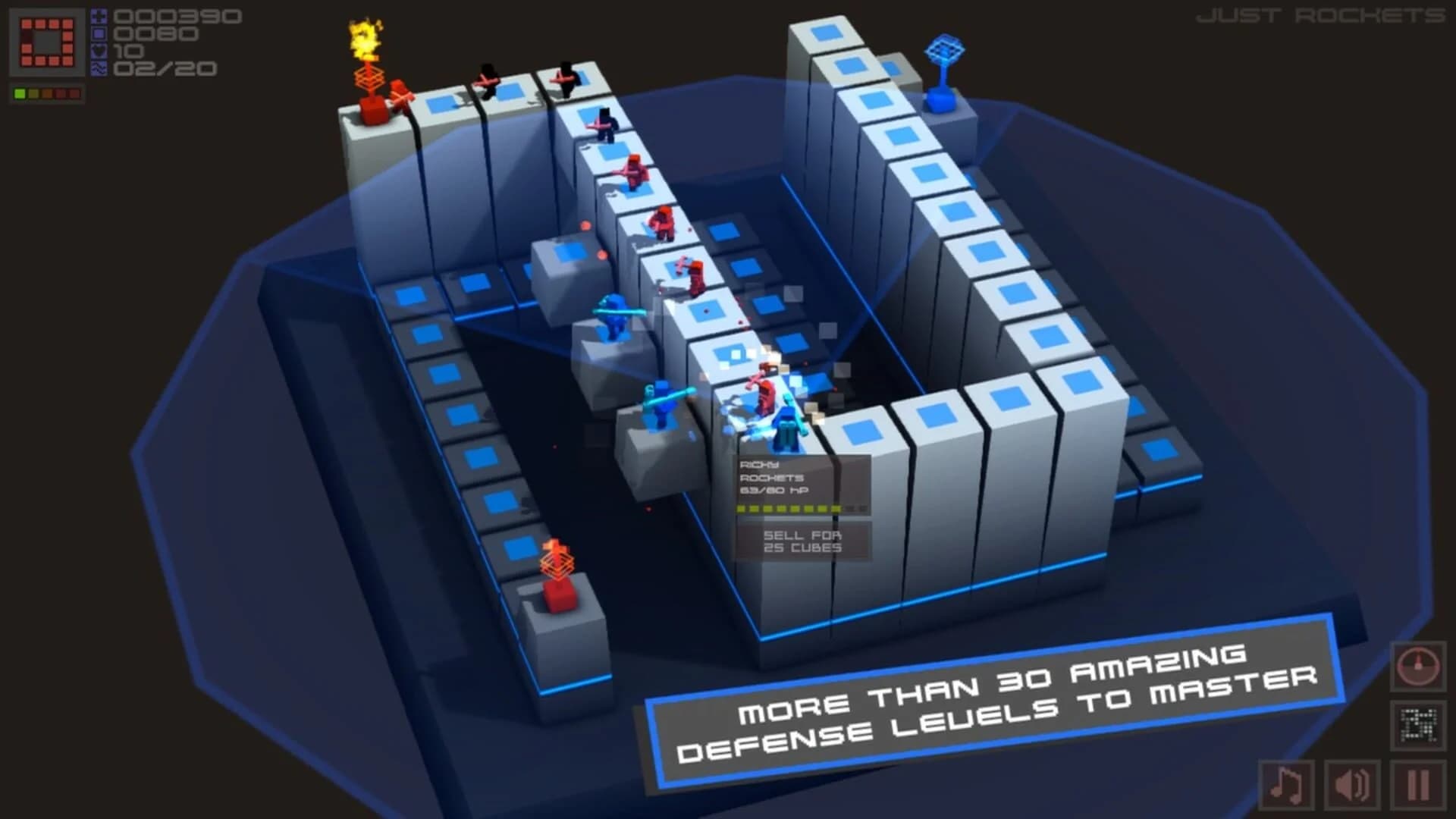 Cubemen screenshot 2