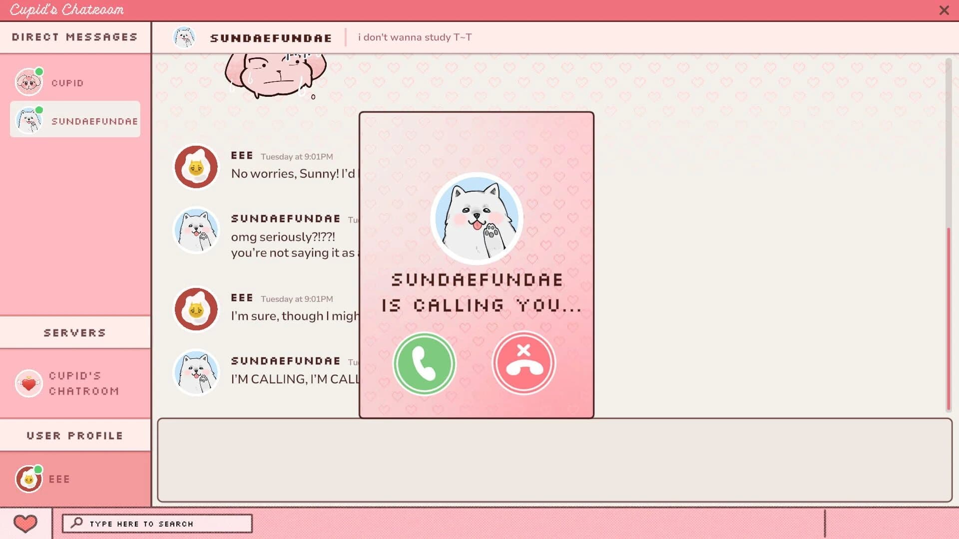 Cupid's Chatroom screenshot 4