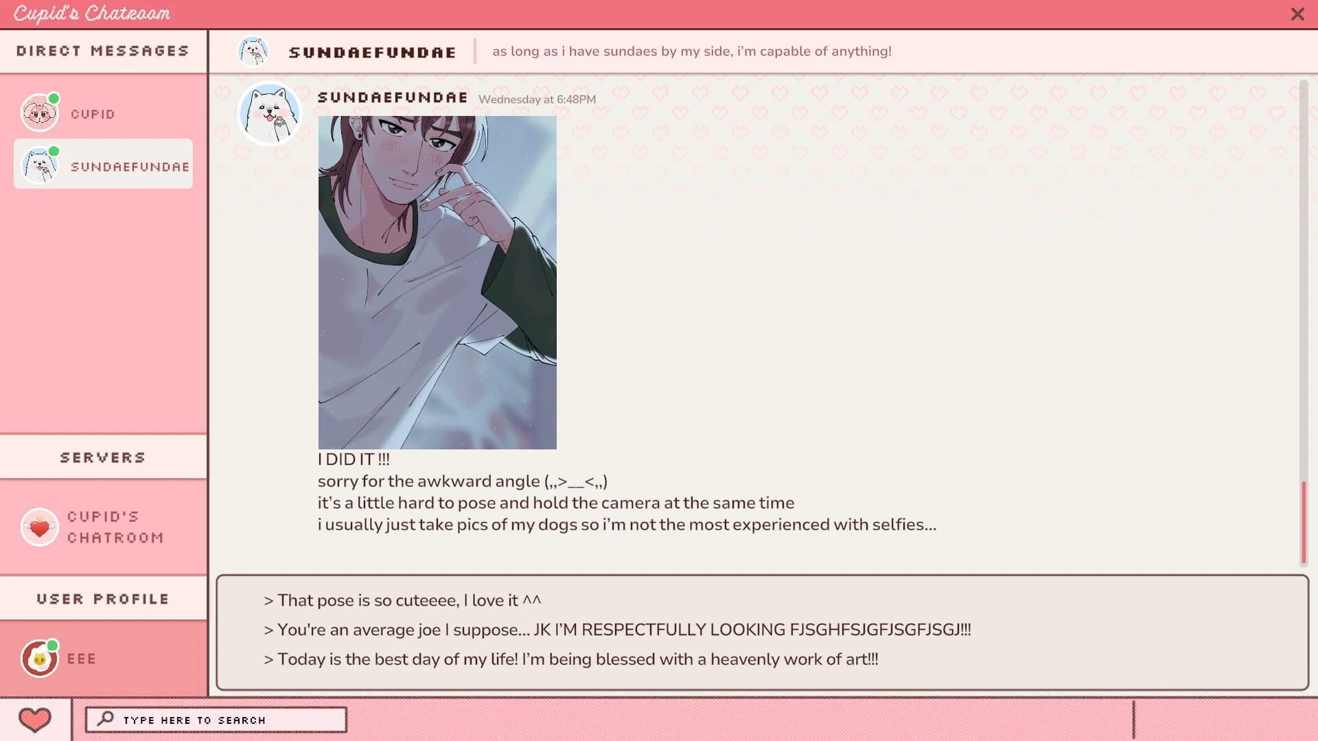 Cupid's Chatroom screenshot 5