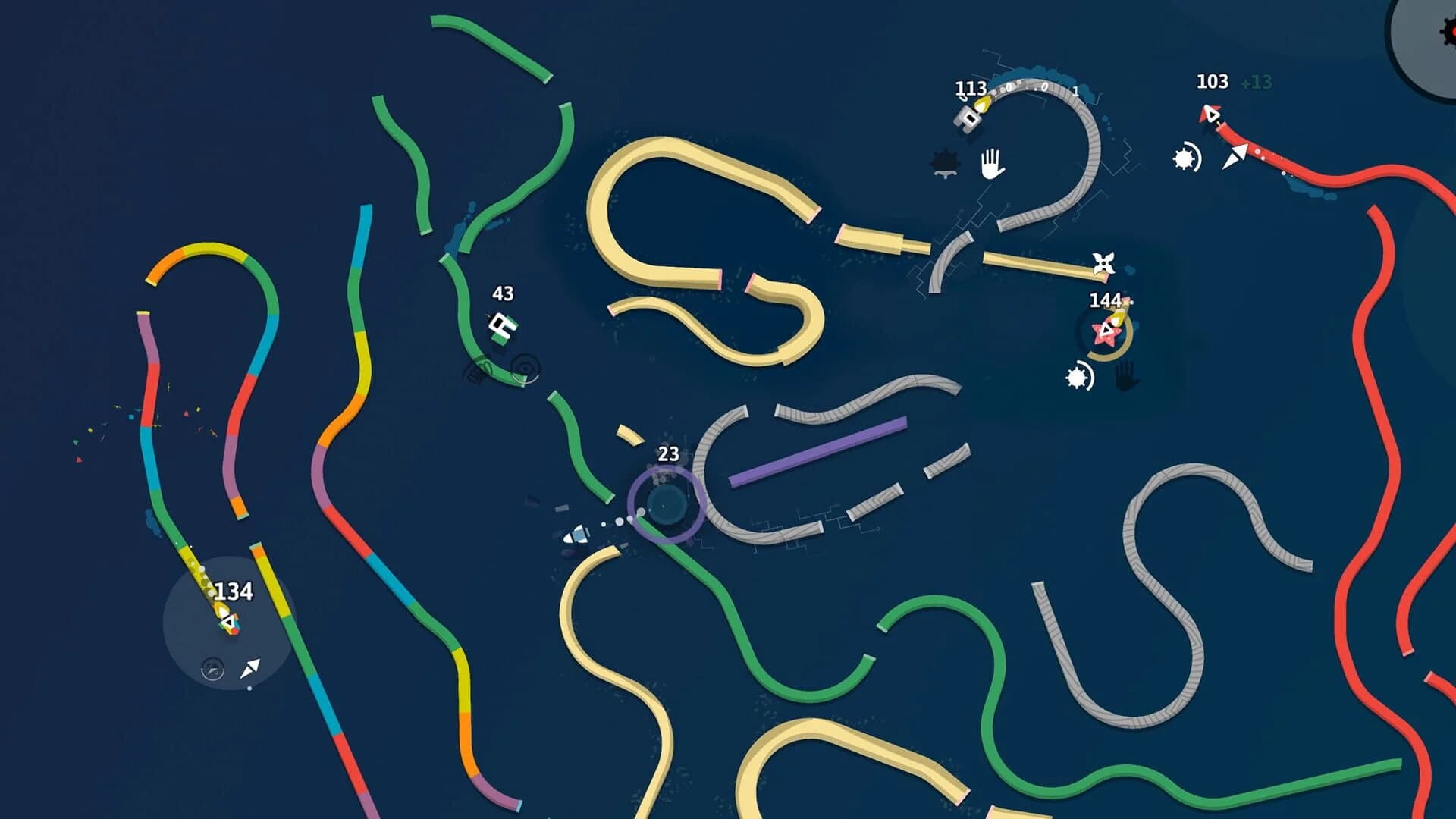 Curve Fever screenshot 3