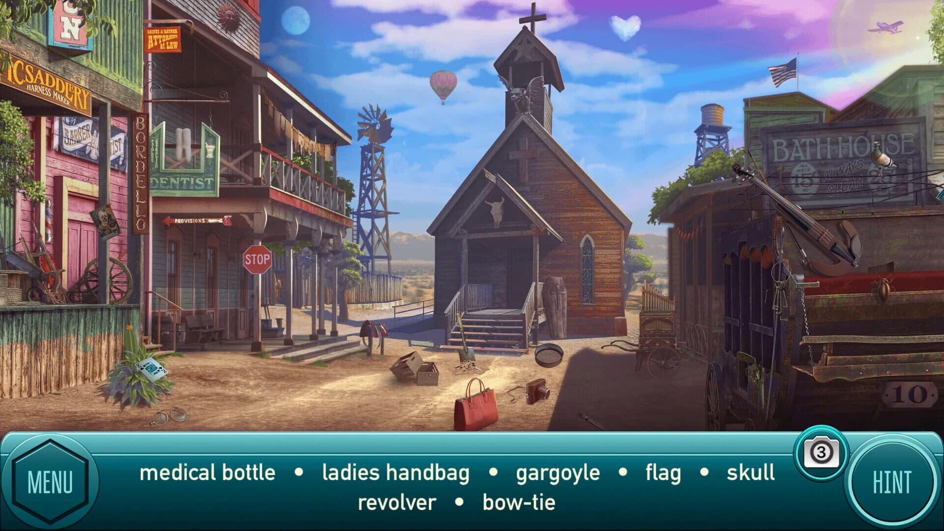 Cyber West: Hidden Object Games - Western screenshot 2