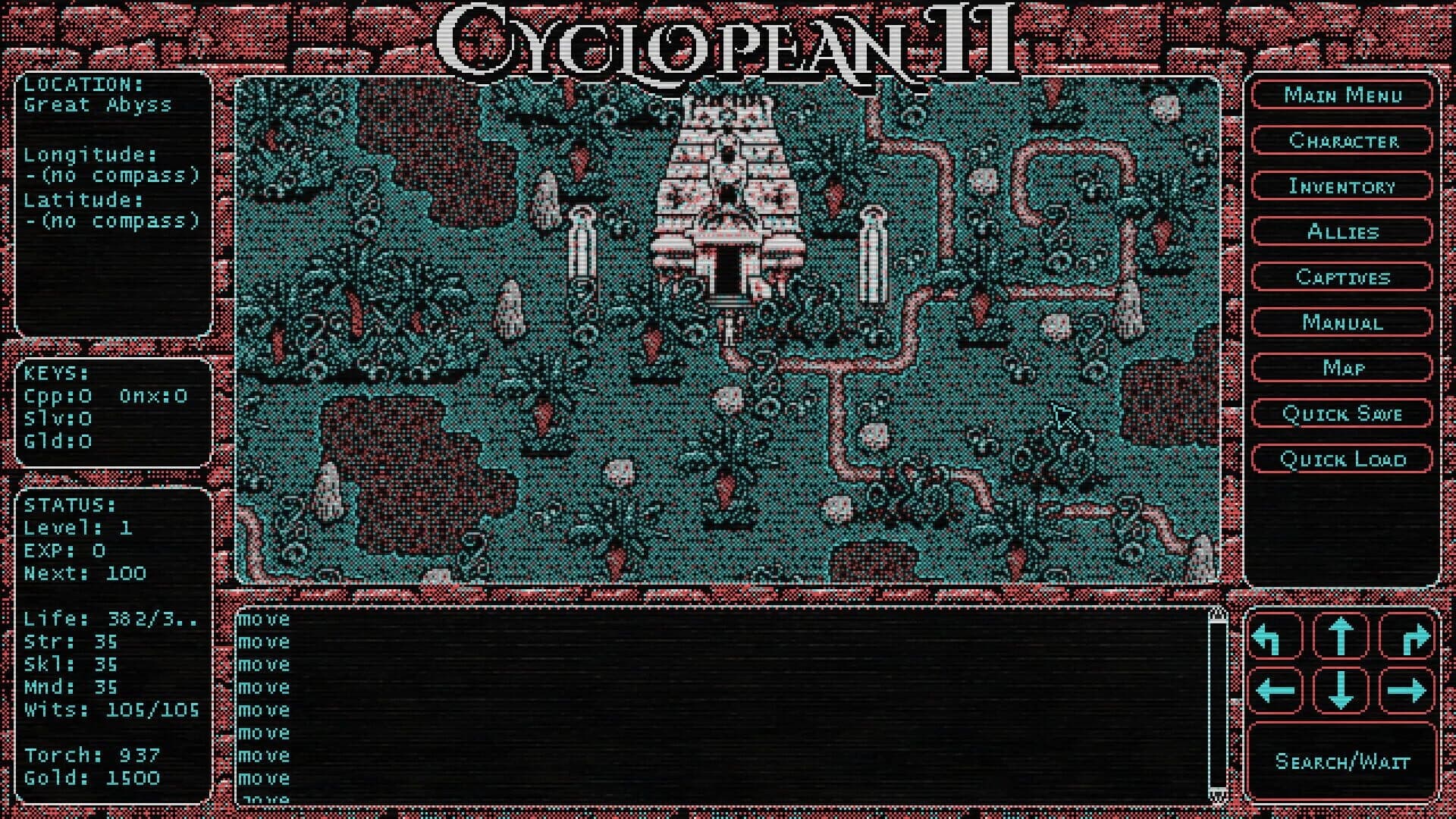 Cyclopean II: The Dreamlands screenshot 2