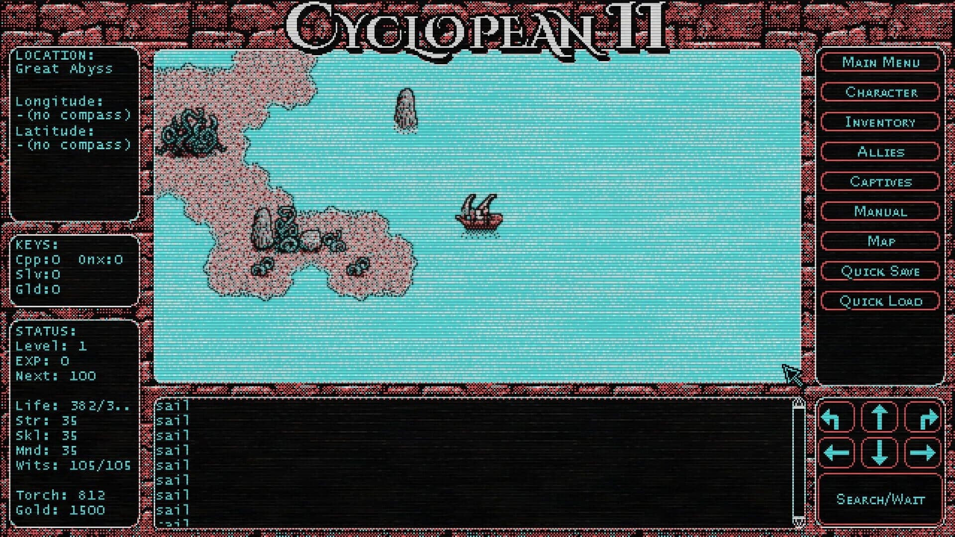 Cyclopean II: The Dreamlands screenshot 3