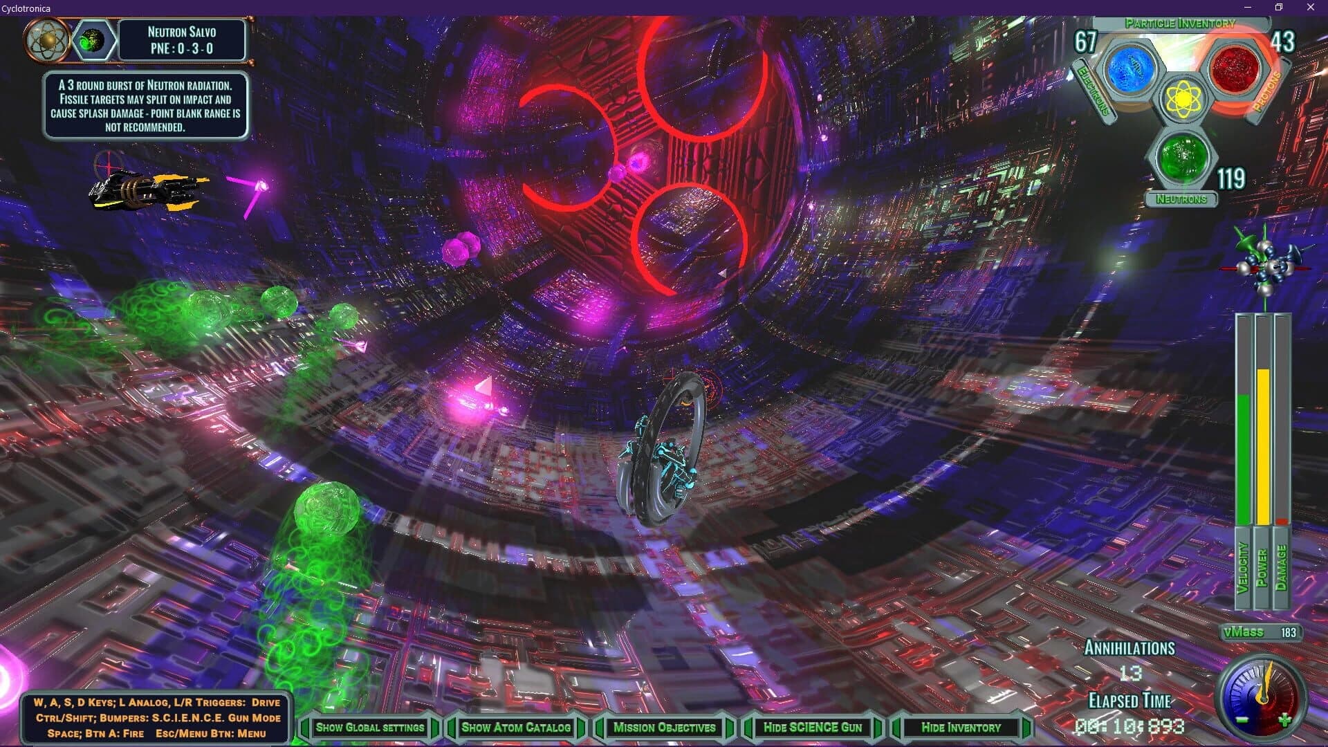 Cyclotronica screenshot 3