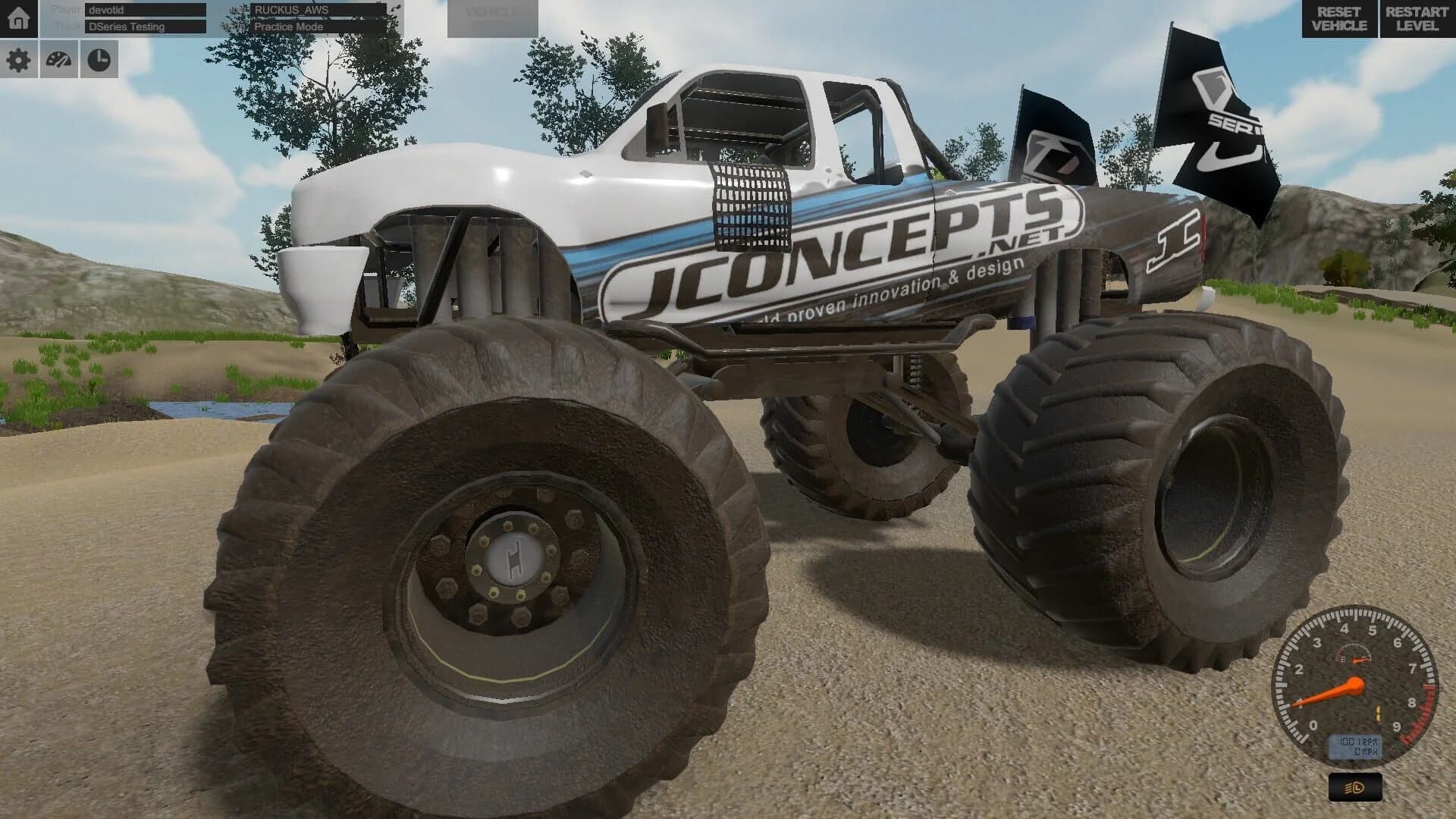D Series Off Road Driving Simulation screenshot 5