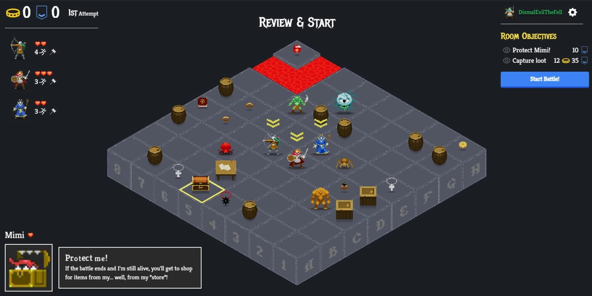 Daily Dungeon Club screenshot 1