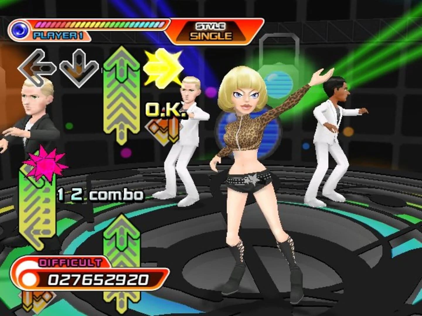 Dance Dance Revolution Hottest Party screenshot 1