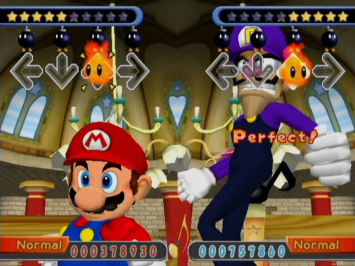 Dance Dance Revolution Mario Mix screenshot 1