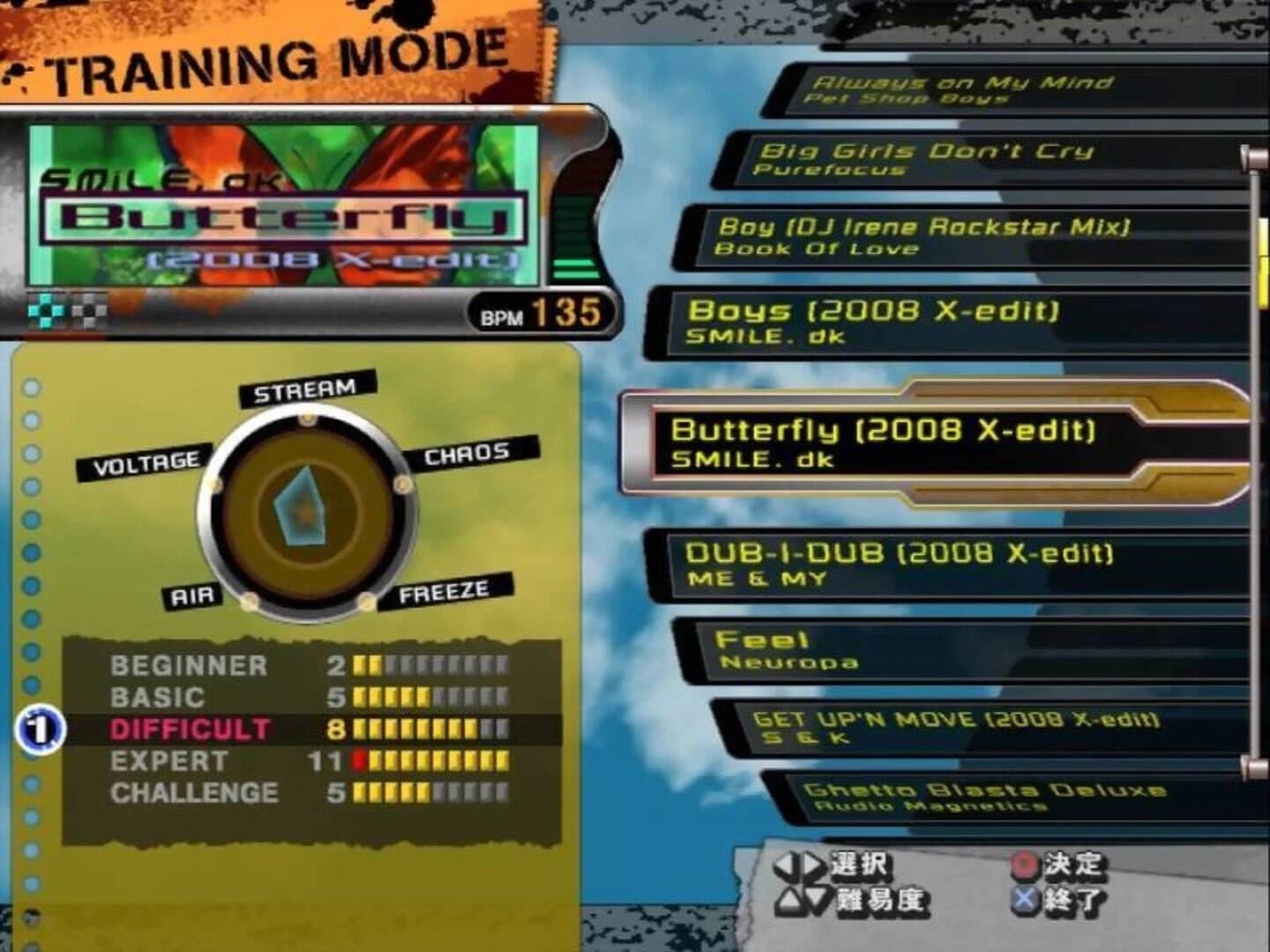 Dance Dance Revolution X screenshot 1