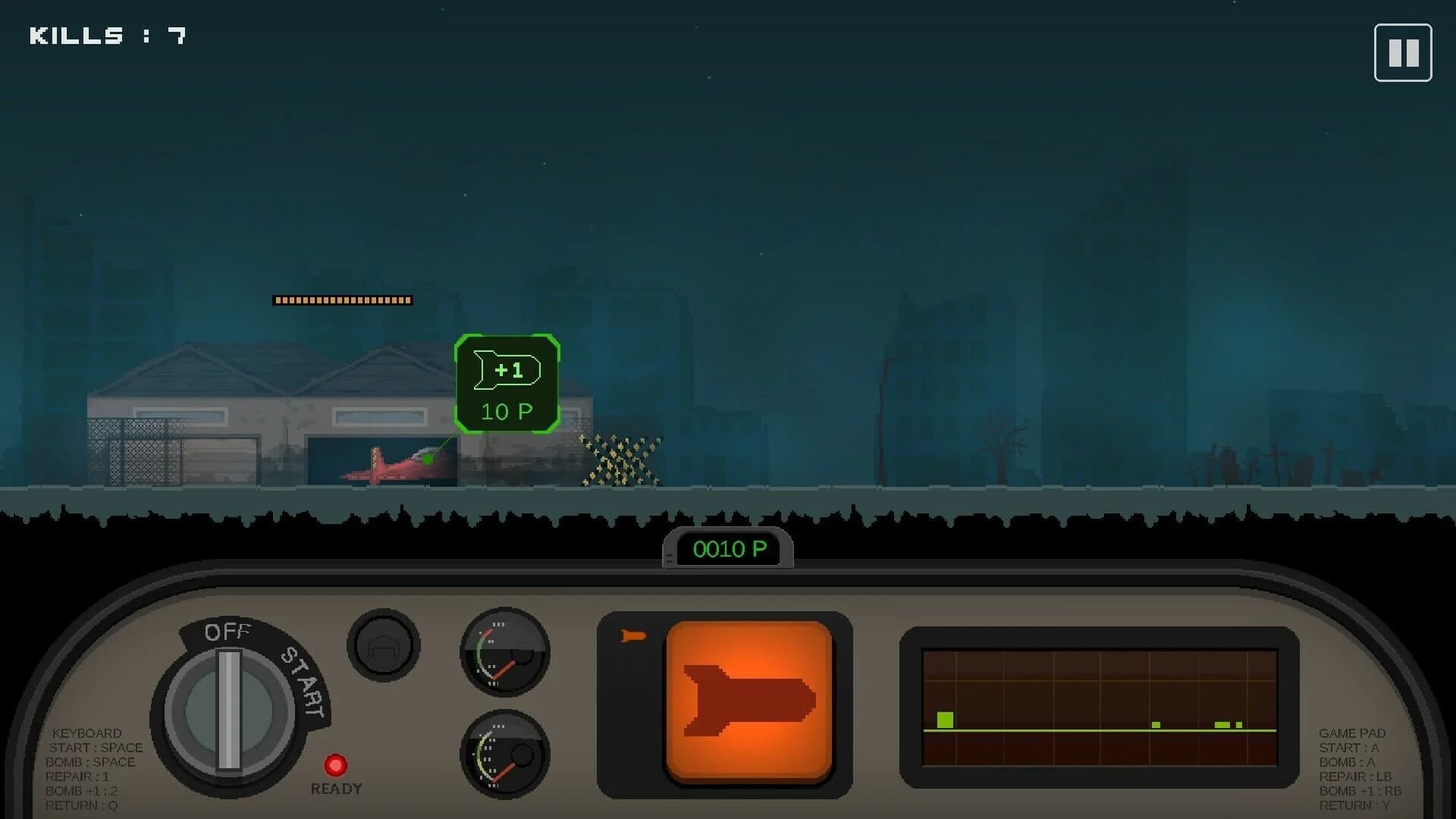 Danger Zone Bomber screenshot 1