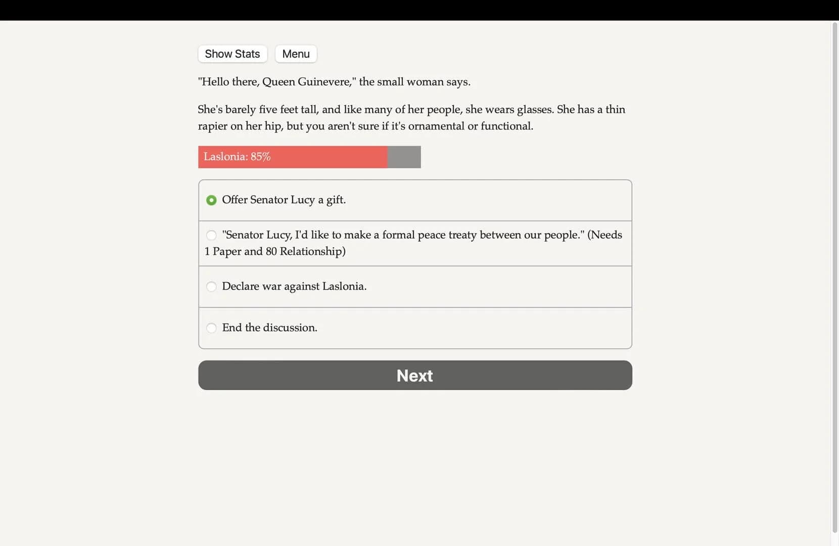 Daria: A Kingdom Simulator screenshot 1