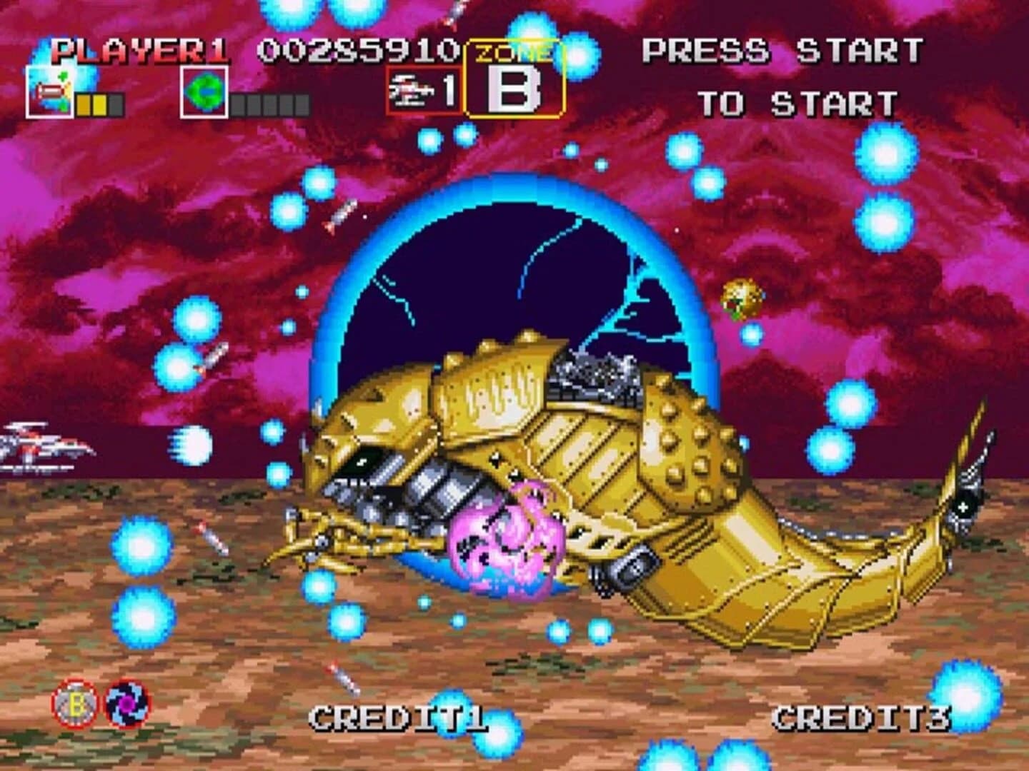 Darius Gaiden screenshot 2