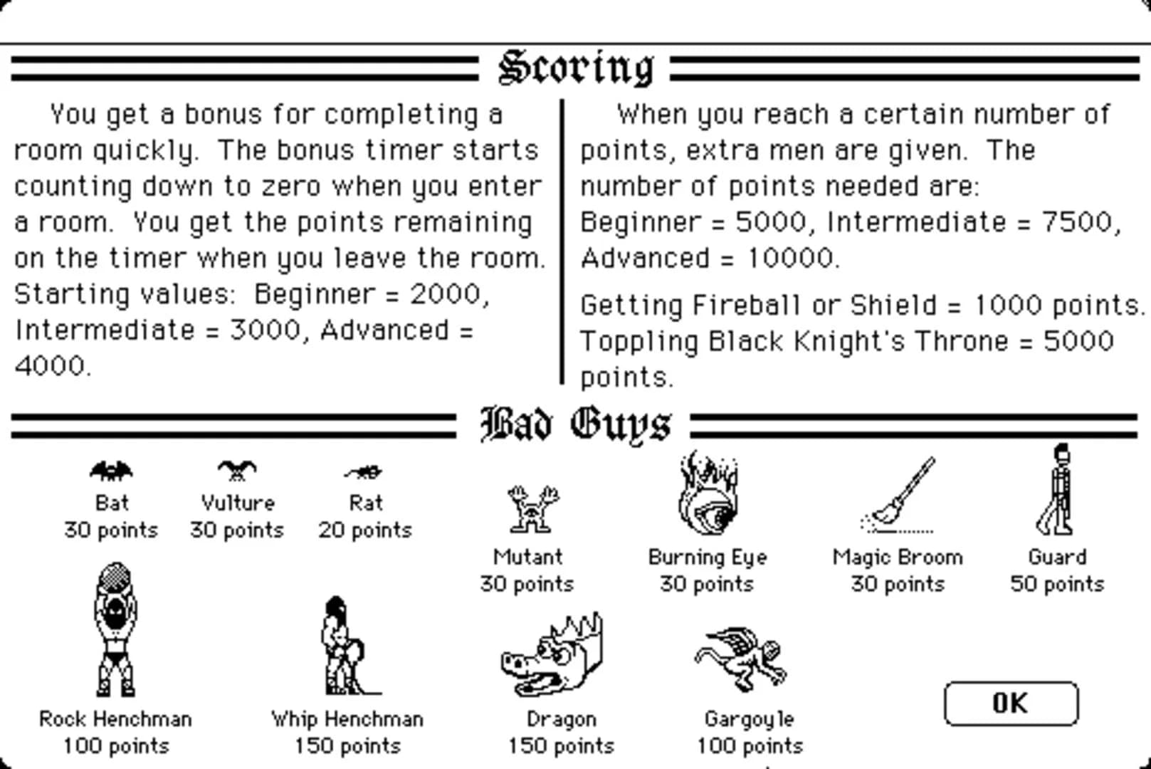 Dark Castle screenshot 3