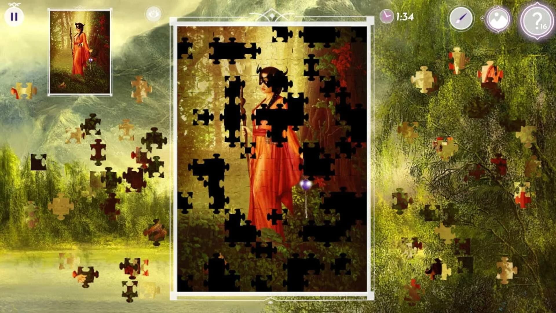 Dark Fantasy 2: Jigsaw Puzzle screenshot 2