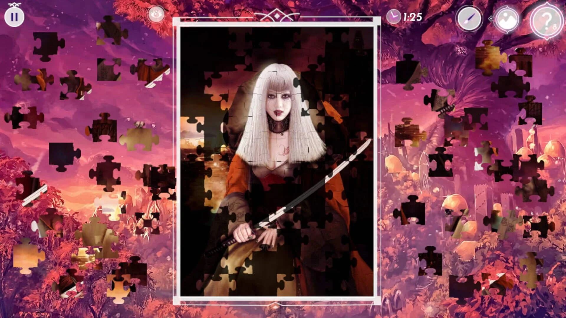 Dark Fantasy 2: Jigsaw Puzzle screenshot 1