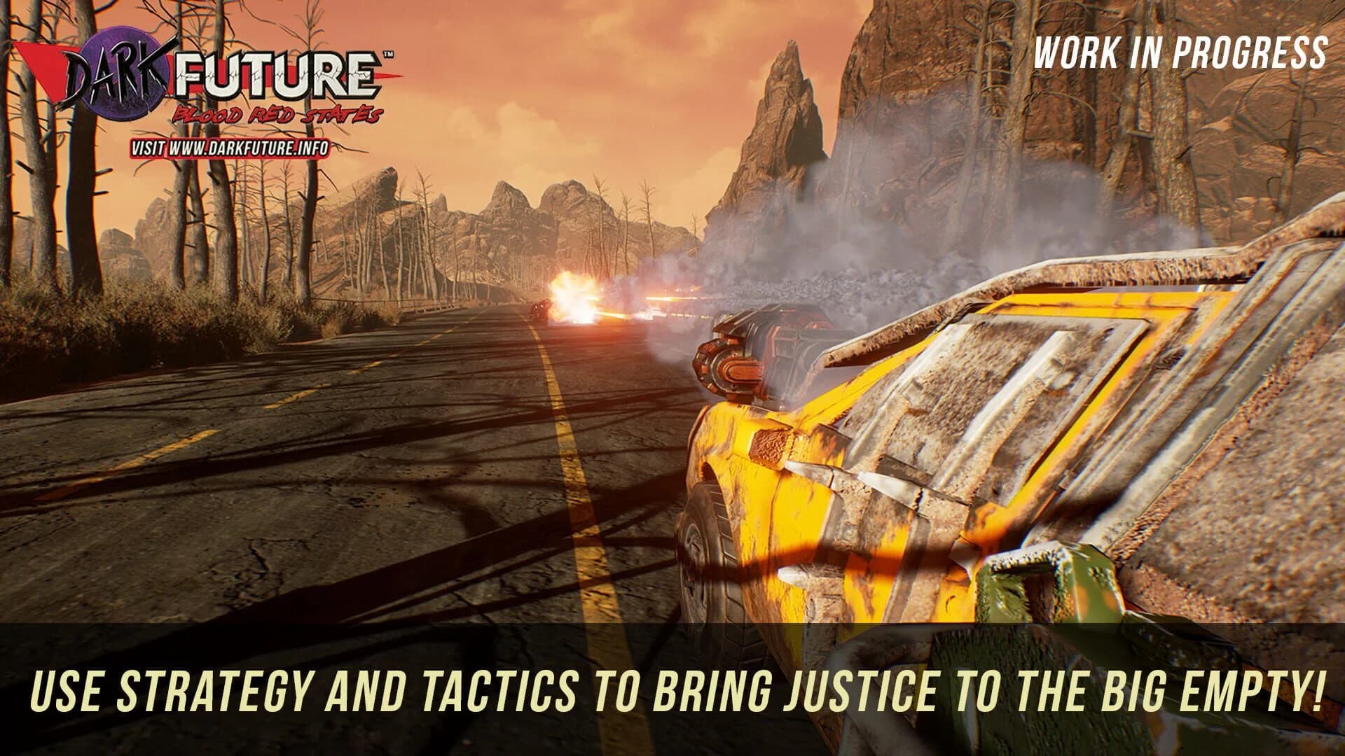 Dark Future: Blood Red States screenshot 1