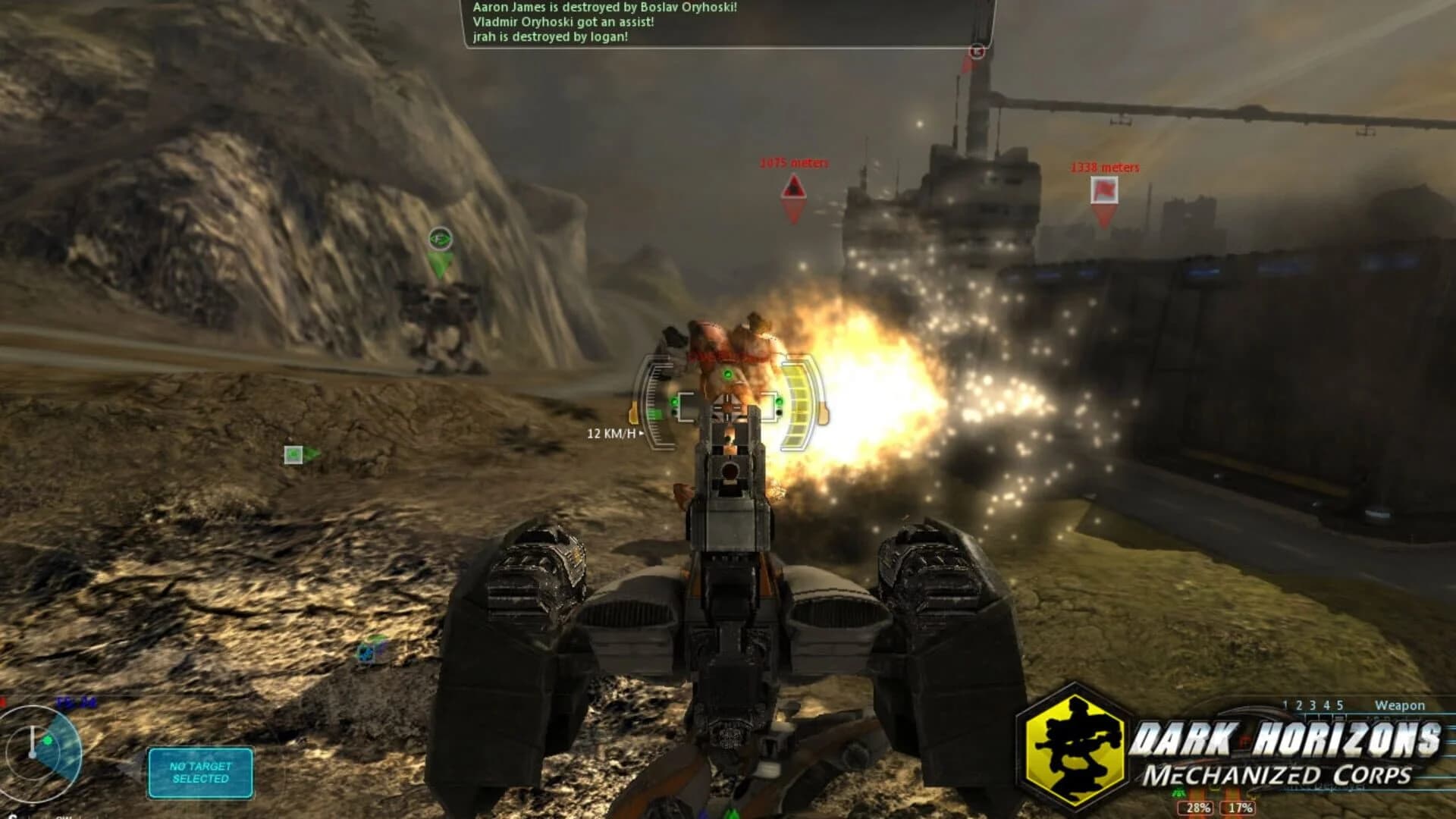 Dark Horizons: Mechanized Corps screenshot 5