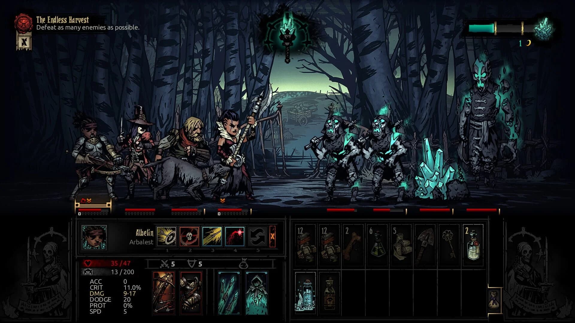 Darkest Dungeon: The Color of Madness screenshot 1
