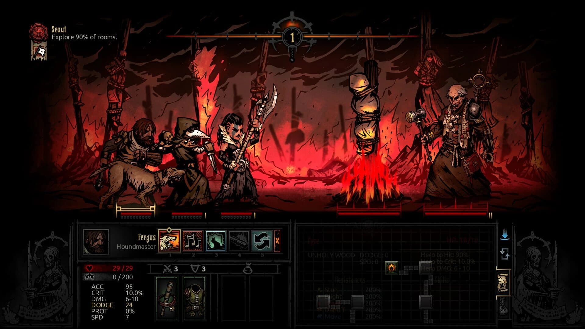 Darkest Dungeon: The Crimson Court screenshot 4