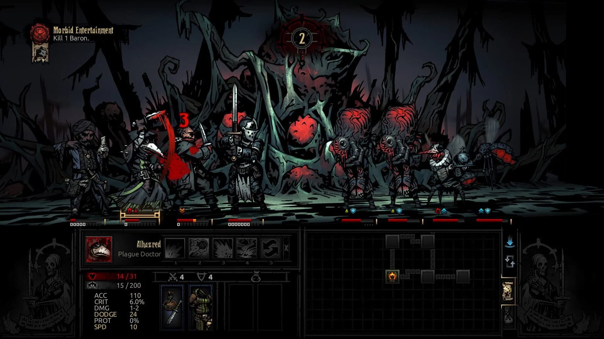 Darkest Dungeon: The Crimson Court screenshot 2
