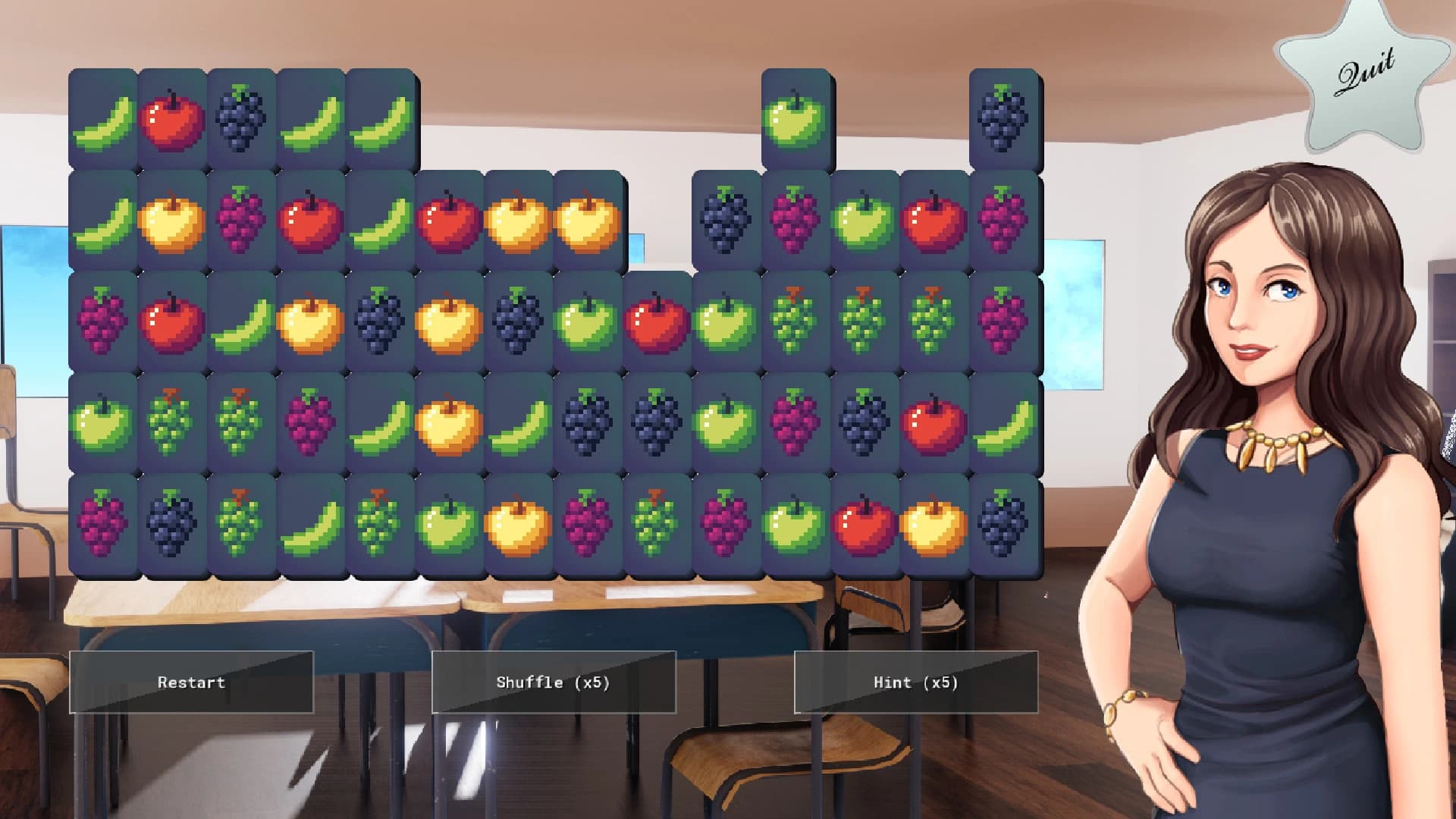 Date With a Girl: Mahjong screenshot 5