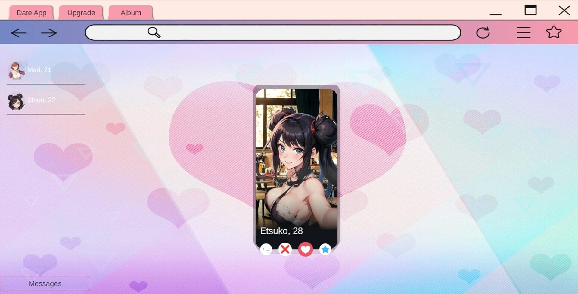 Dating App Simulator screenshot 1