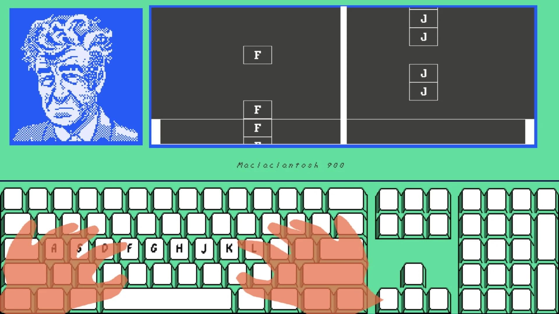 David Lynch Teaches Typing screenshot 3