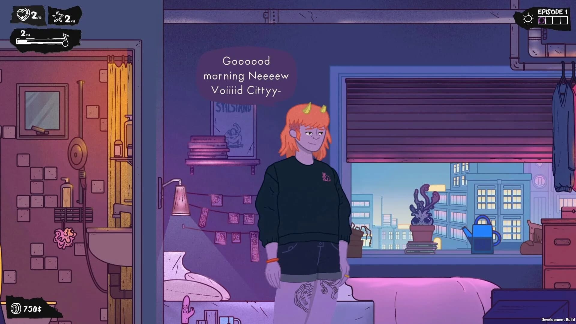 Dead Pets: A Punk Rock Slice of Life Sim screenshot 3