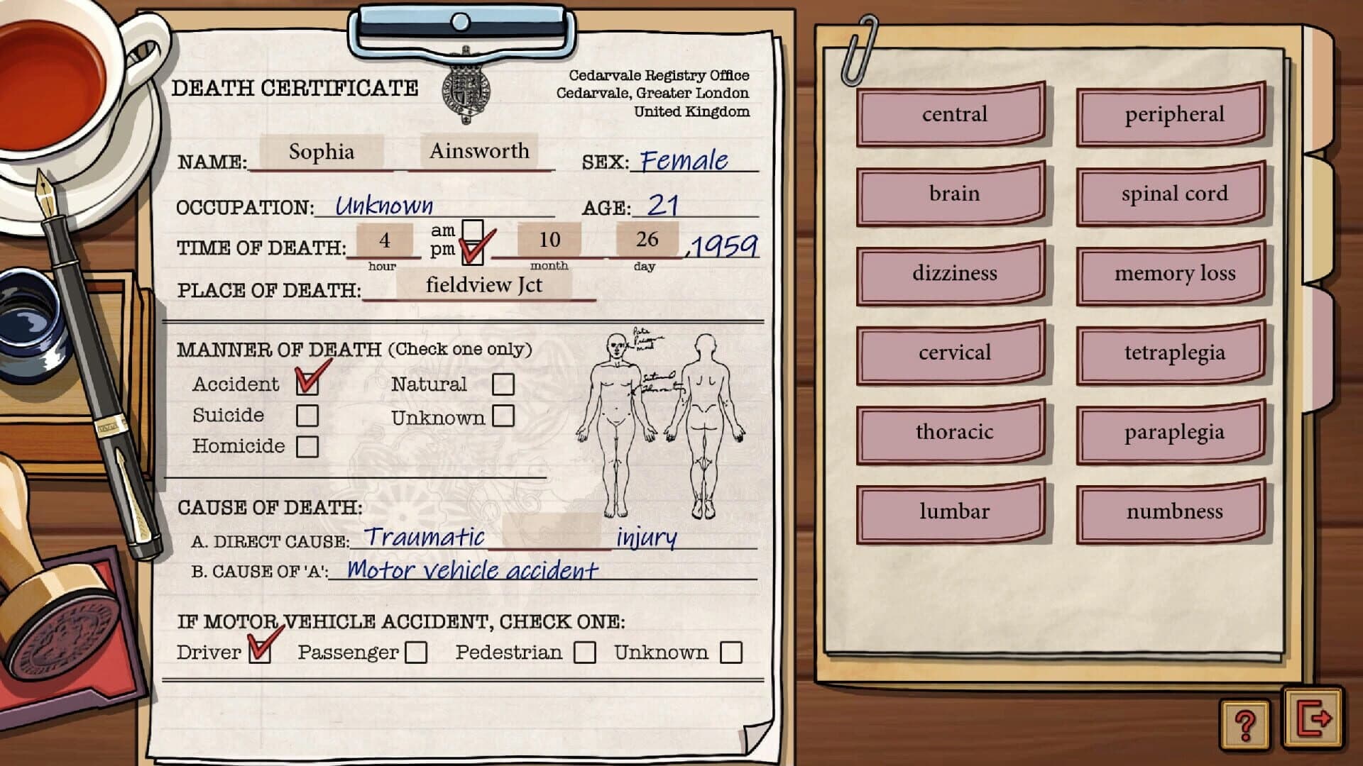 Death at Fleming Manor screenshot 5