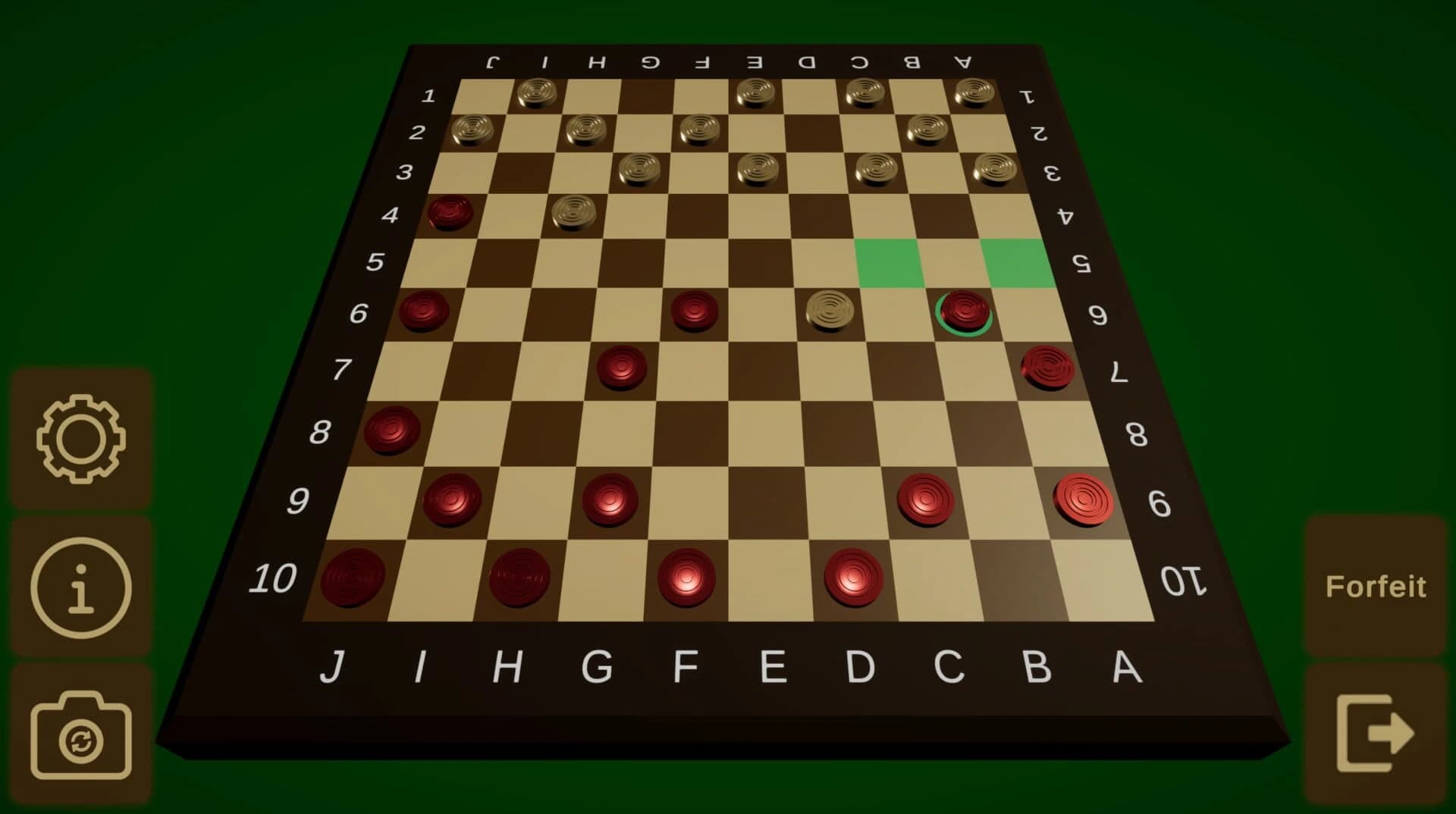 Decent Checkers screenshot 1